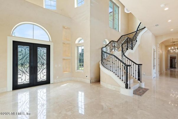Chandelier, Interior, Recessed Lighting