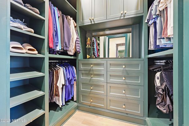 Interior, Walk-in Closets, Wood Texture Flooring