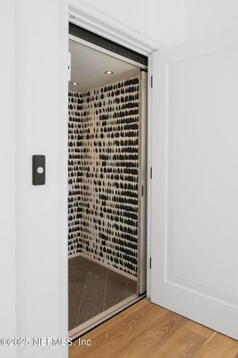Interior, Recessed Lighting, Wine Storage, Wood Texture Flooring