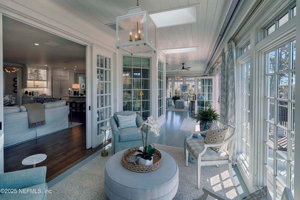 Interior, Kitchen, Living room, Recessed Lighting, Wood Texture Flooring