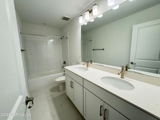 Bathroom, Dual Sink Vanities, Interior, Marble