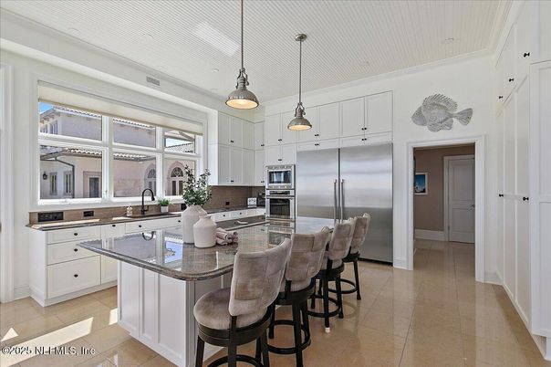 Interior, Kitchen, Pendant Lights, Stainless Steel Appliances