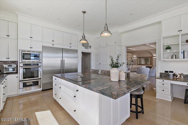 Interior, Kitchen, Pendant Lights, Stainless Steel Appliances
