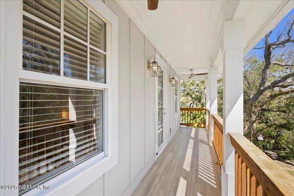 Exterior, Wood Texture Flooring
