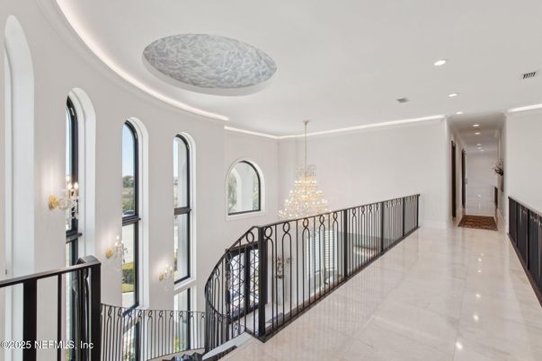 Chandelier, Interior, Recessed Lighting