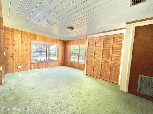 Empty room, Interior, Wooden Walls