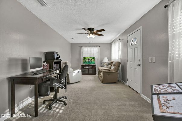 Home Office, Interior, Living room