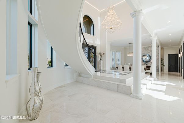Chandelier, Interior, Recessed Lighting