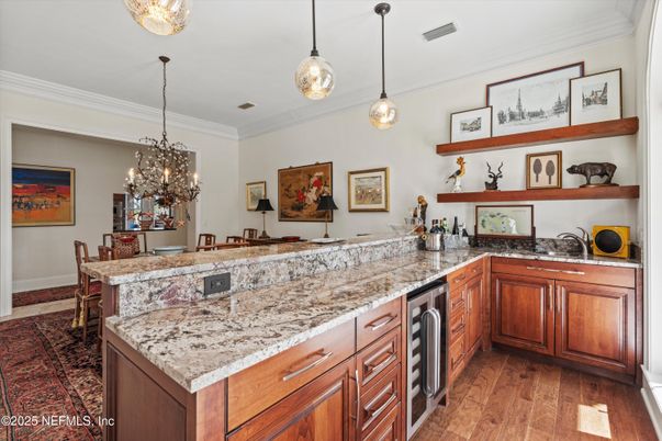Chandelier, Dining room, Interior, Pendant Lights, Wood Texture Flooring
