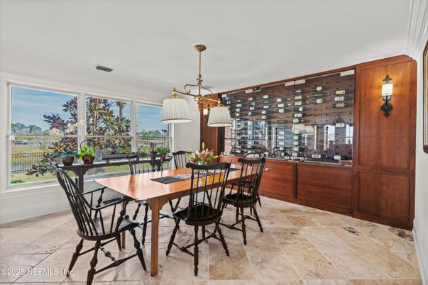 Dining room, Interior, Pendant Lights