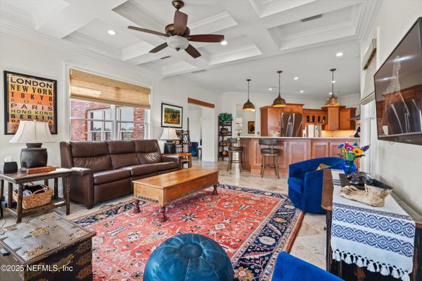 Interior, Kitchen, Living room, Pendant Lights, Recessed Lighting