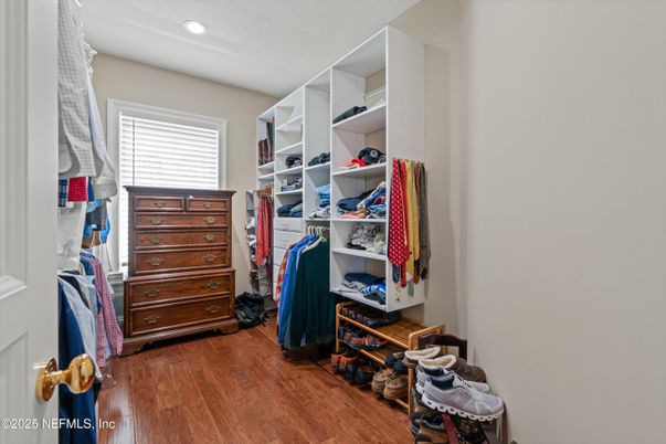 Interior, Recessed Lighting, Walk-in Closets, Wood Texture Flooring