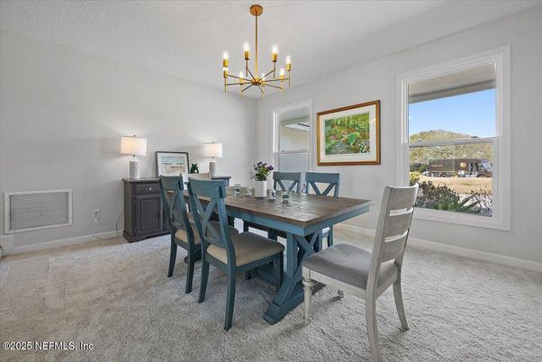 Dining room, Interior, Pendant Lights