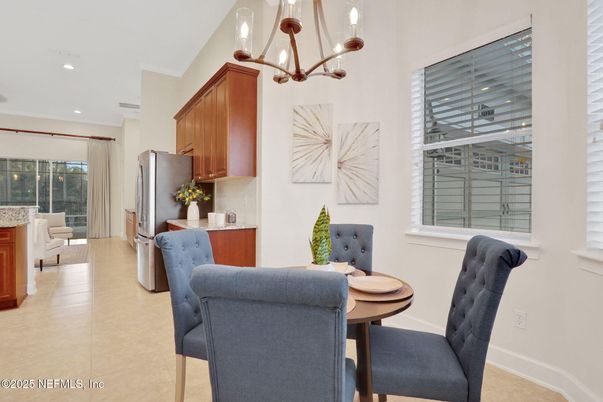 Dining room, Interior, Kitchen, Pendant Lights, Recessed Lighting