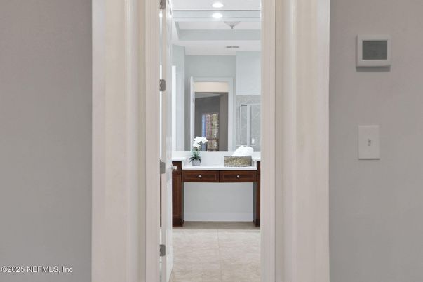 Bathroom, Interior, Recessed Lighting