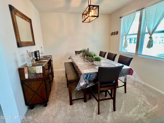 Dining room, Interior, Pendant Lights