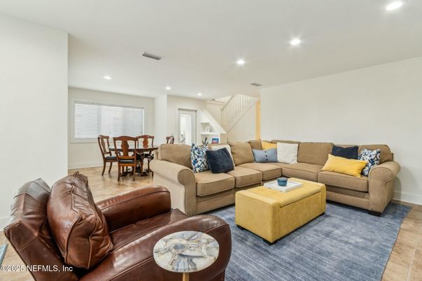 Dining room, Interior, Living room, Recessed Lighting