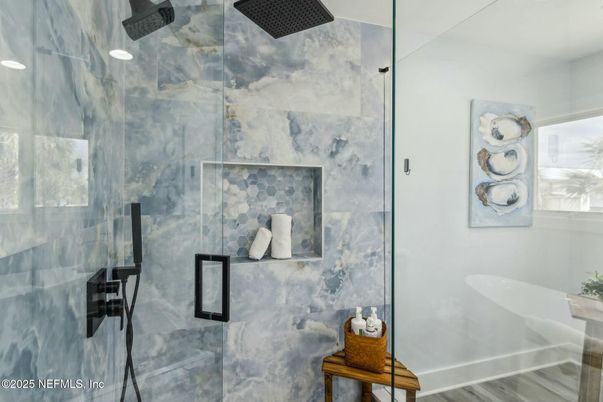 Bathroom, Glass Shower, Interior