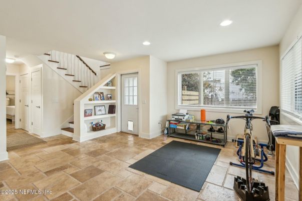 Fitness Equipment, Interior, Recessed Lighting