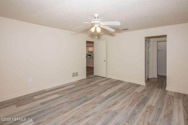 Empty room, Interior, Wood Texture Flooring