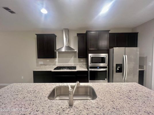 Interior, Kitchen, Recessed Lighting, Stainless Steel Appliances