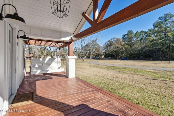 Backyard, Exterior
