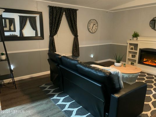 Fireplace, Interior, Wood Texture Flooring