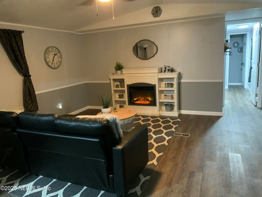 Fireplace, Interior, Living room, Wood Texture Flooring