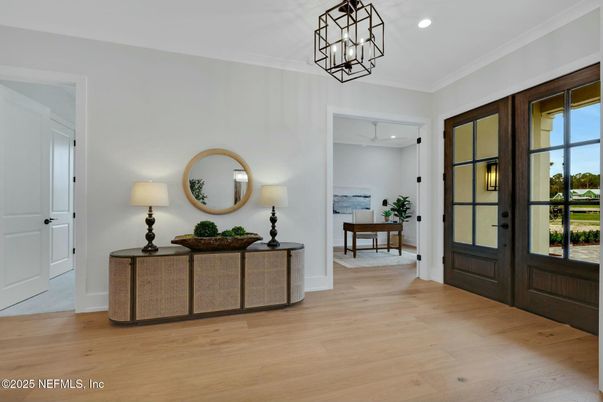 Interior, Pendant Lights, Recessed Lighting, Wood Texture Flooring