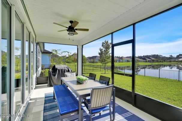 Dining room, Interior, Sun Room, Water