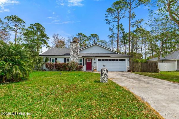 Attached, Backyard, Exterior, Facade, Ranch