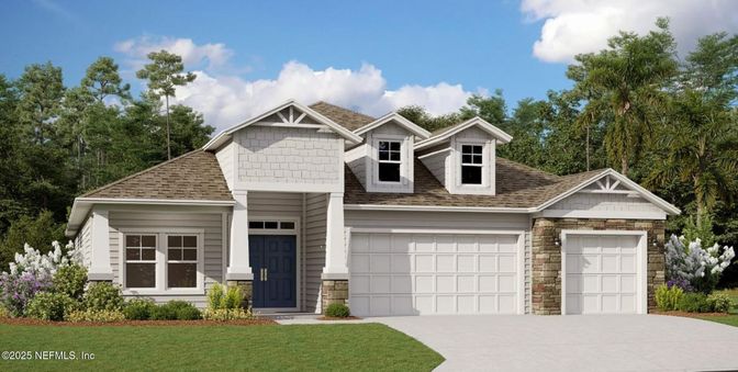 Attached, Exterior, Facade, Brick Traditional