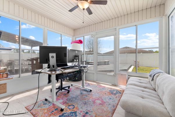 Home Office, Interior, Sun Room