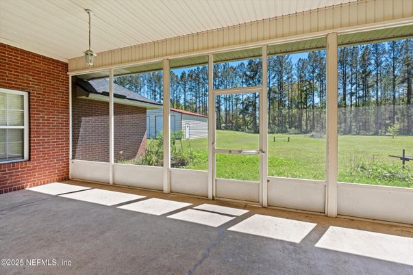 Interior, Stone Walls, Sun Room