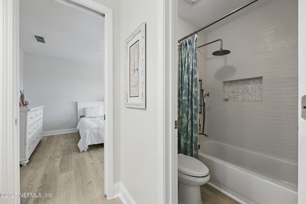 Bathroom, Bedroom, Interior, Wood Texture Flooring