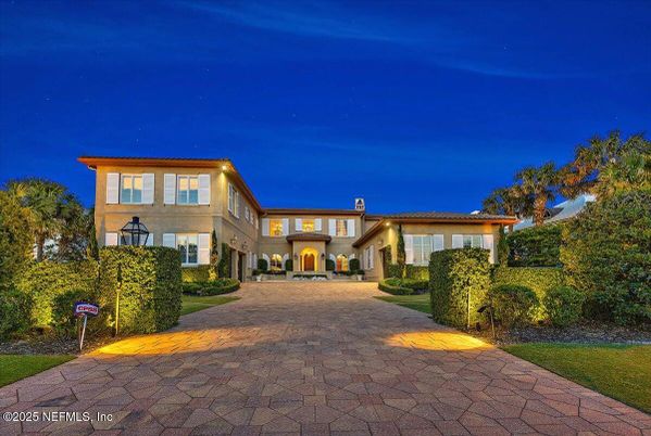 Backyard, Exterior, Facade, Mediterranean