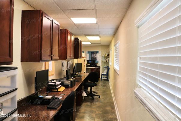 Home Office, Interior, Recessed Lighting