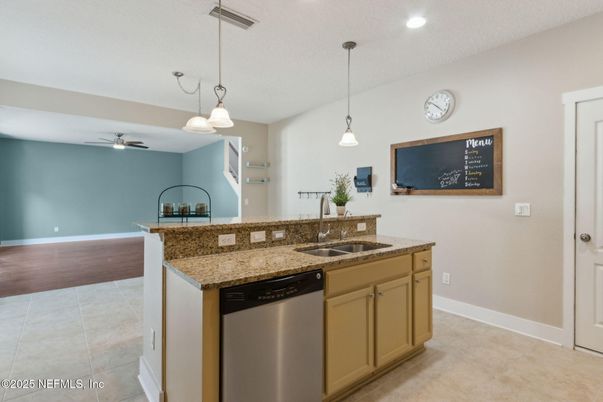 Interior, Kitchen, Pendant Lights, Recessed Lighting