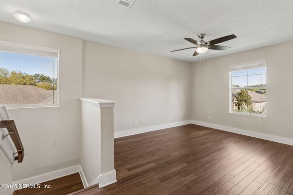 Empty room, Interior, Wood Texture Flooring