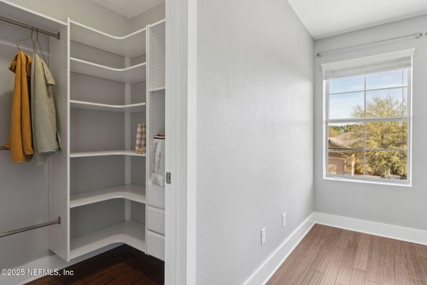 Interior, Walk-in Closets, Wood Texture Flooring