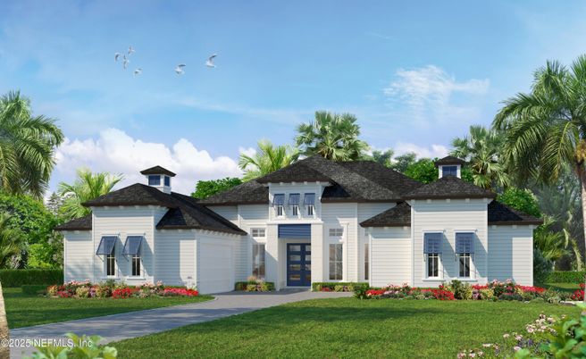 Attached, Exterior, Facade, French Provincial