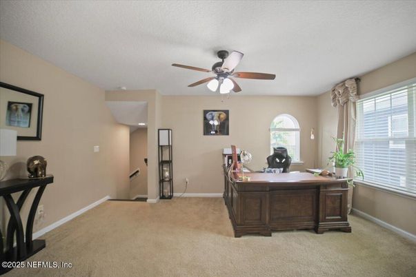 Home Office, Interior, Recessed Lighting