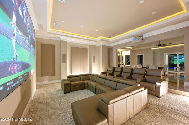 Dining room, Interior, Living room, Recessed Lighting