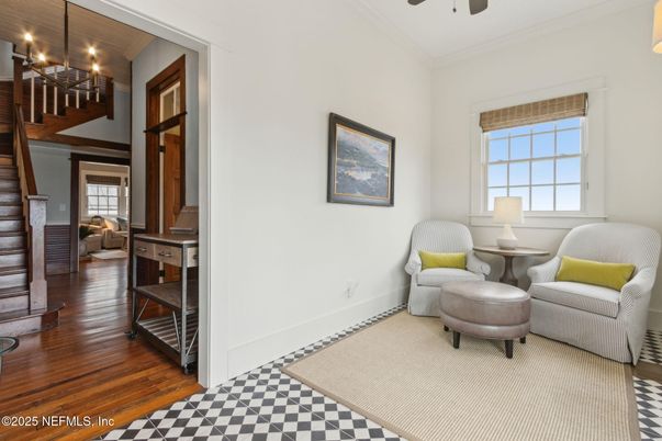Chandelier, Interior, Wood Texture Flooring