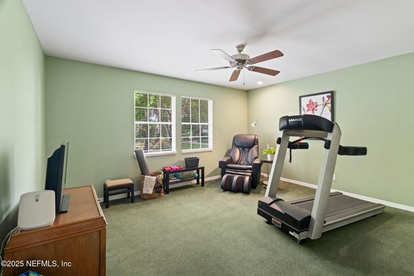 Fitness Equipment, Interior, Recessed Lighting