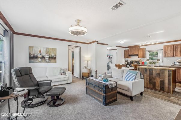 Interior, Kitchen, Living room, Wood Texture Flooring
