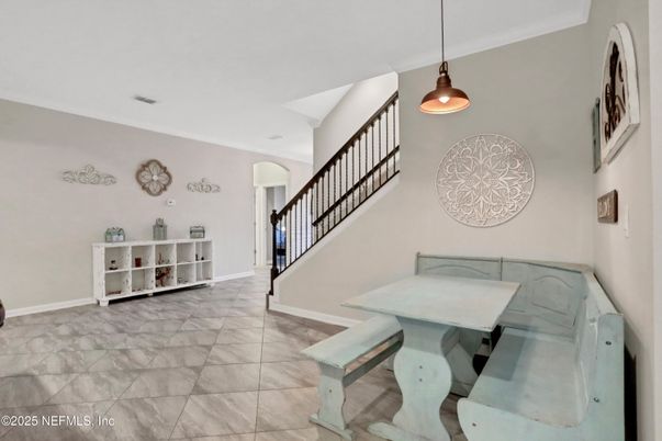Dining room, Interior, Pendant Lights