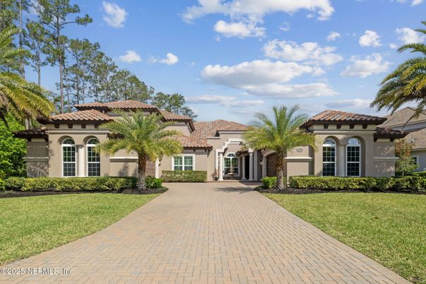Backyard, Exterior, Facade, Mediterranean