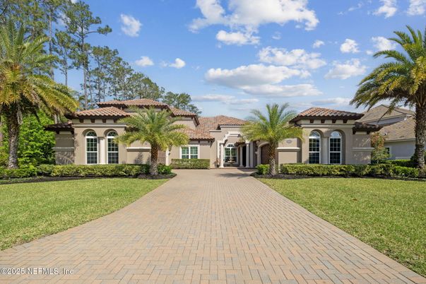 Backyard, Exterior, Facade, Mediterranean