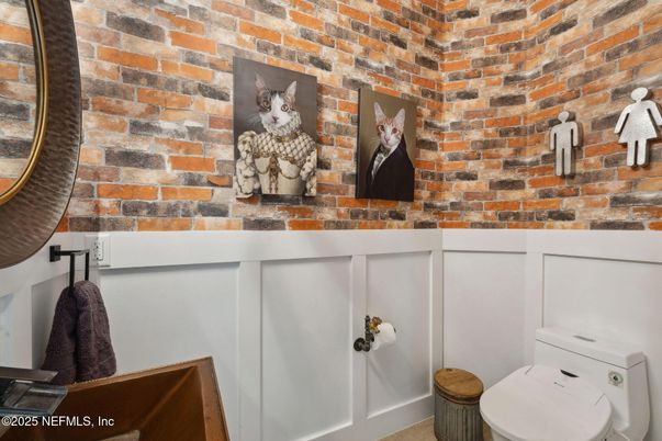 Bathroom, Interior, Stone Walls